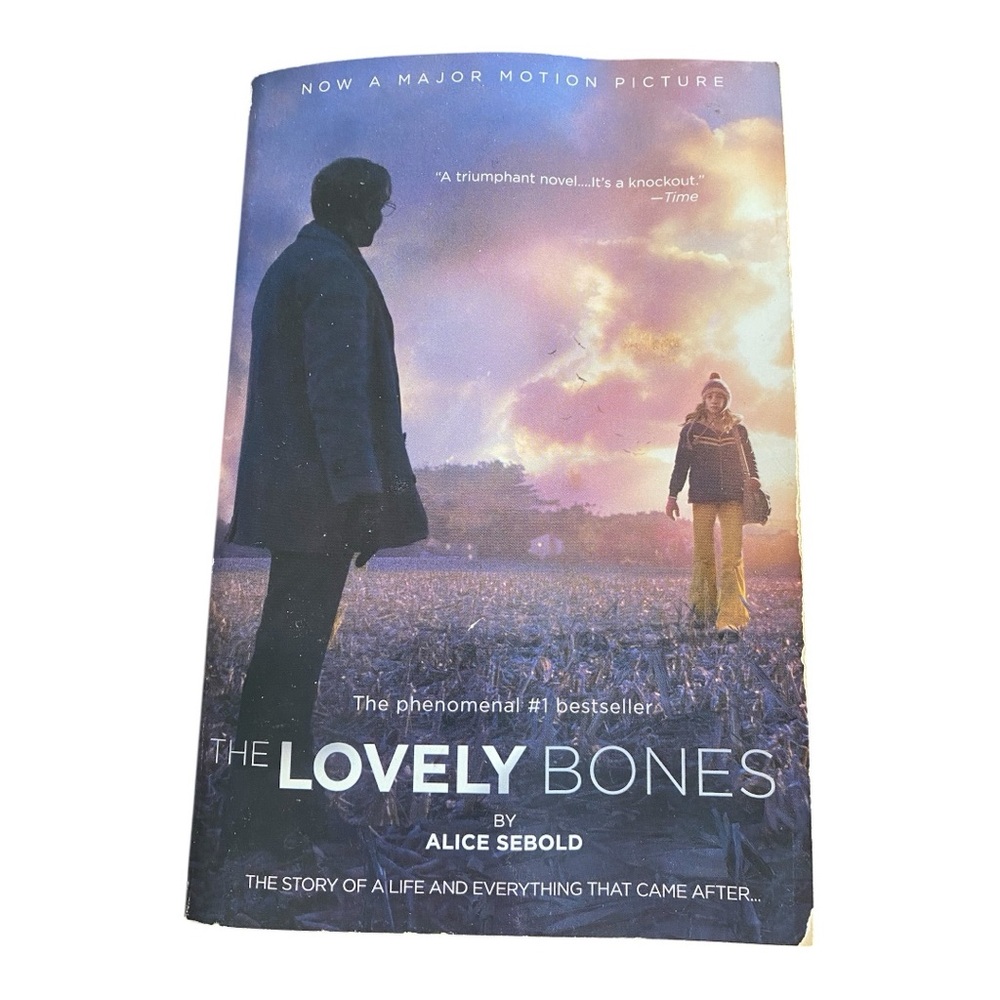 The Lovely Bones Alice Sebold Paperback Book Movie Tie-In Fiction Novel